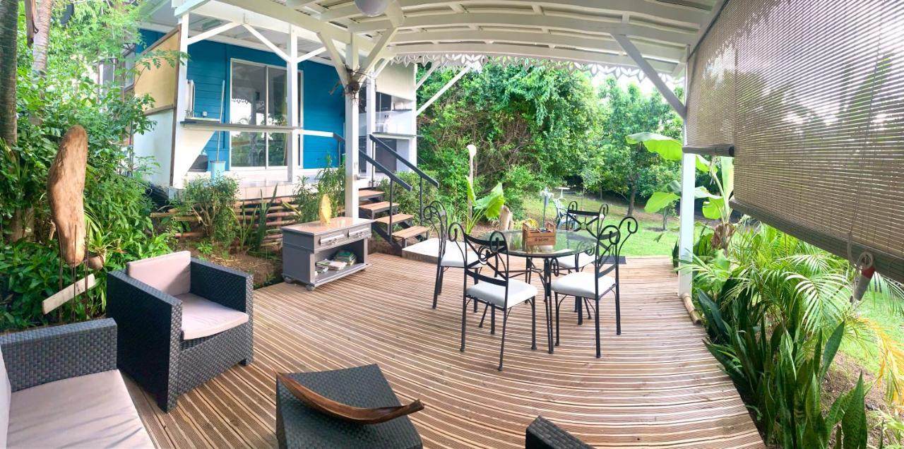 Lodge Pamplemousse Avec Piscine Privative , Dans Parc Calme A 500 M Plage Le Carbet Ngoại thất bức ảnh