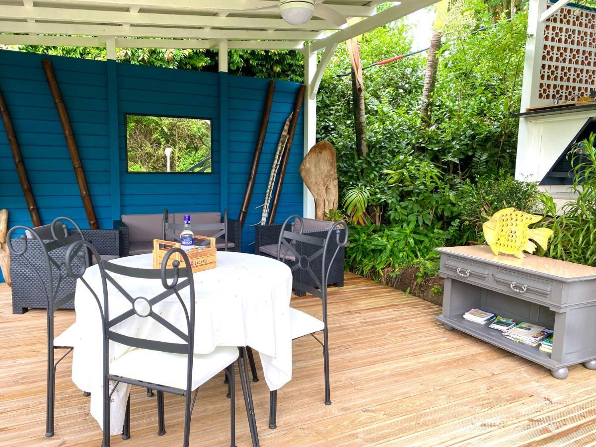 Lodge Pamplemousse Avec Piscine Privative , Dans Parc Calme A 500 M Plage Le Carbet Ngoại thất bức ảnh